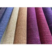 Buy cheap Tear Resistant Linen Sofa Fabric Modern 100 Polyester Upholstery Fabric product