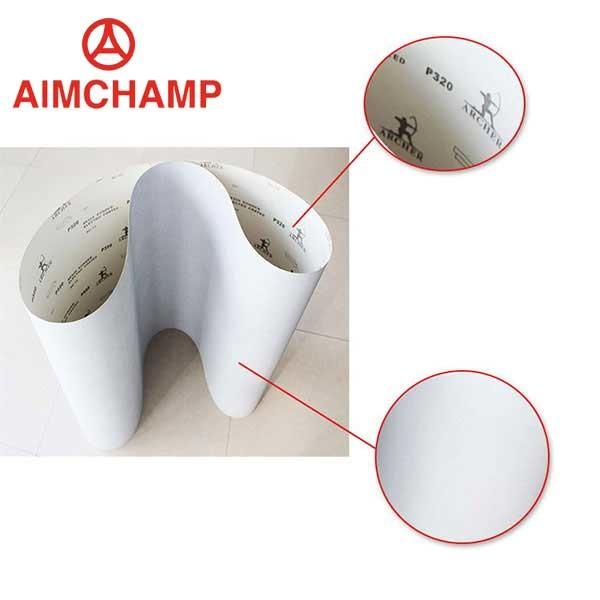 Buy cheap Aluminum Oxide Abrasive Rolls Polishing Wheel Sanding Paper 6 inch 150 mm from wholesalers