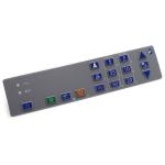 High Quality Medical Infusion Pumps Silicone Rubber Keypad with -40- 85°C