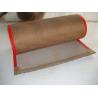 Buy cheap Brown PTFE Coated Glassfiber High Temperature Conveyor Belt Non Stick Surface from wholesalers