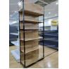 Buy cheap 900mm 60kg Wooden Grocery Shelf Rack Gondola For Supermarket 225CM from wholesalers