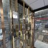 Buy cheap Simple Design Metal Titanium Modern Screen 0.4-20mm Decorative Room Divider Stainless Steel from wholesalers