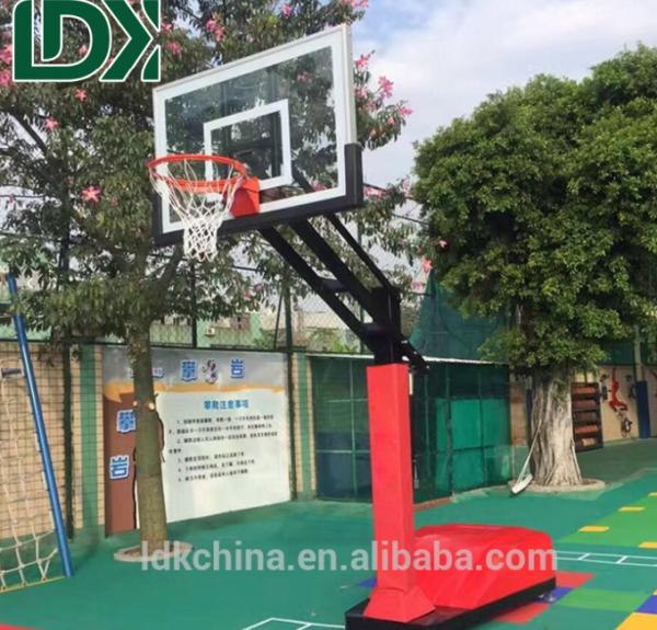 Buy cheap Hot Sale Basketball Equipment Portable Basketball Hoop Adjustable Height from wholesalers