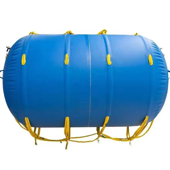 Heavy Duty Inflatable Air Bags Welding Pvc Coated Fabric Flotation