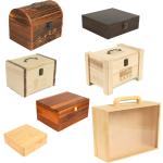 Acacia Wood Recipe Box with Divider Tabs Bamboo Kitchen Storage with Love Style