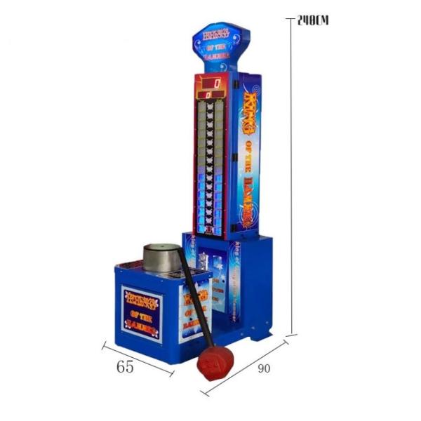 Buy cheap Coin Operated King Of Hammer Arcade Machine Redemption Game AU Plug 80KG from wholesalers