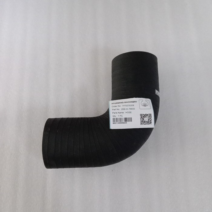 Excavator Cooling Hose 208-03-76650 2080376650 For PC400-8 PC400LC-8 PC450-8