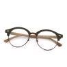 Buy cheap Handmade Wood Grain Glasses Wood Copy Acetate Eyeglass Frame MR 4246 from wholesalers