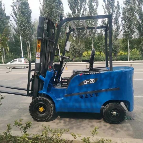 Buy cheap 1 Ton 1.5 Ton 2 Ton 5 Ton Mini Electric Forklifts Trucks Price Battery Forklift Pallet Stacker from wholesalers