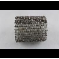 Buy cheap Twilled Stainless Steel Mesh Tube Filter 0.3mm-4mm Custom Length Plain Weave product