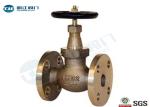 Buy cheap Bronze Globe Stop Valve Flange Type For Seawater / Oil JIS F7301 5K from wholesalers