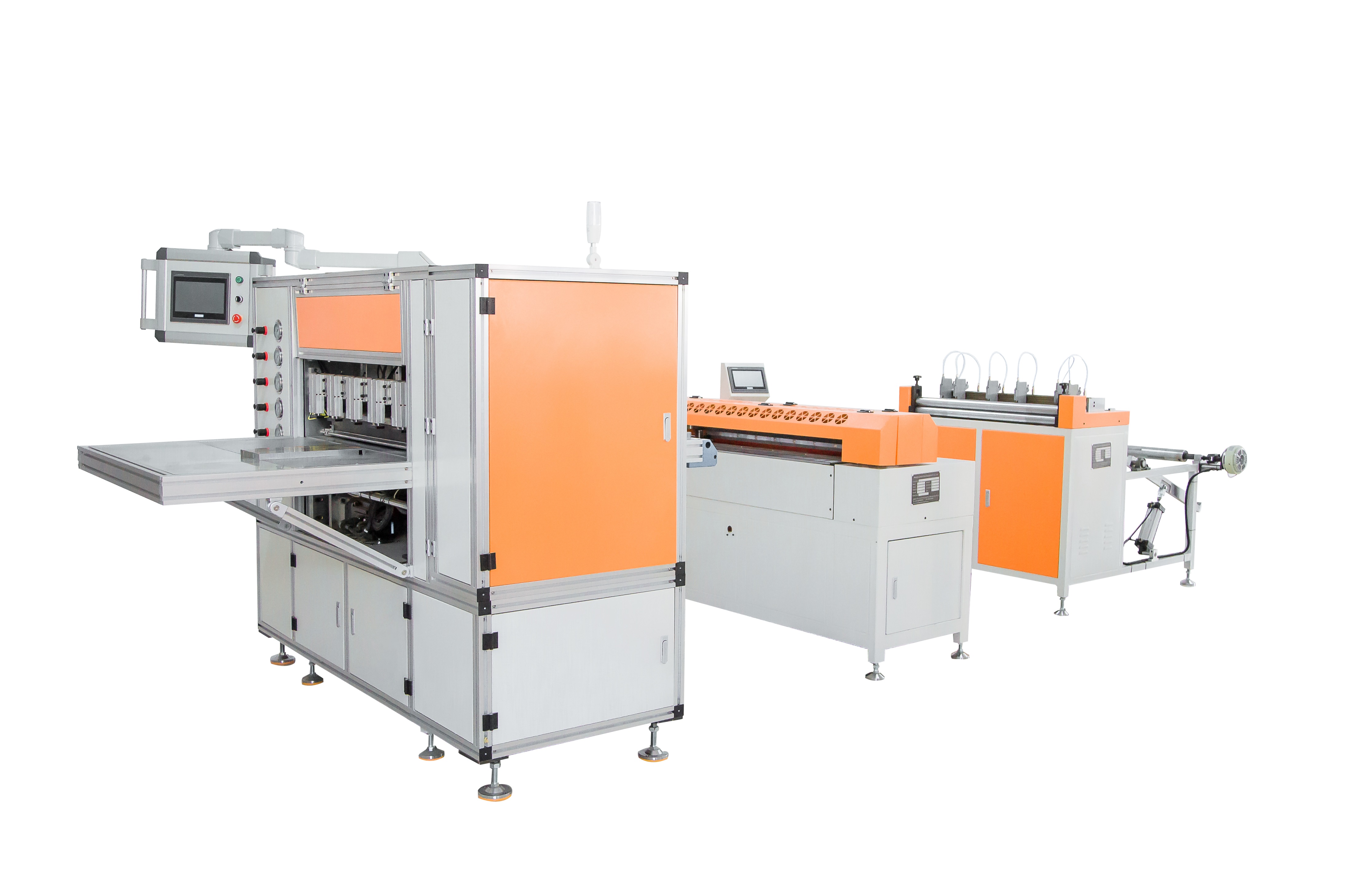 Customized Filter Paper Pleating Machine High Efficiency Filter Manufacturing Machines 50Hz