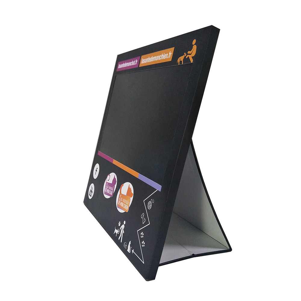 custom design LCD Video POS display，video shelf talker advertising display for retail screen