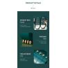 Buy cheap SCREEN JEWELRY STORAGE BOX EARRINGS STUDS EARRINGS NECKLACE HAND JEWELRY BOX HOME MULTIFUNCTIONAL FOLDING PORTABLE from wholesalers