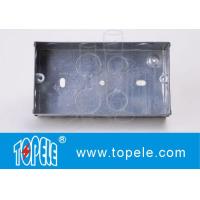 Buy cheap Galvanized Square Electrical Boxes And Covers For Lighting Fixture product