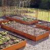 Buy cheap OEM Bottomless Corten Steel Planter Metal Raised Vegetable Beds from wholesalers