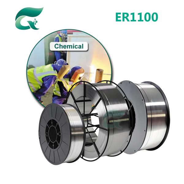 High Purity Aws A5.10 0.9mm Aluminum Alloy Welding Wire ER1100 D270 D300 In