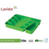 Buy cheap Hot New Most sustainable Natrural Bamboo Fiber Tray Plant Fibre Flatware Tray PP Knife Organising Box Kitchen tool Rack from wholesalers