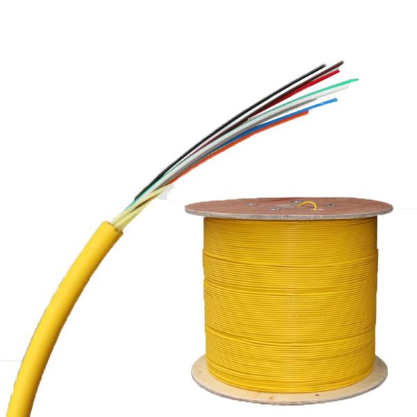 Buy cheap FTTTH 8 Core Indoor Fiber Optic Cable PVC Single Mode Fiber Patch Cord from wholesalers