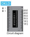 Eight-way dual speed switch industrial remote control