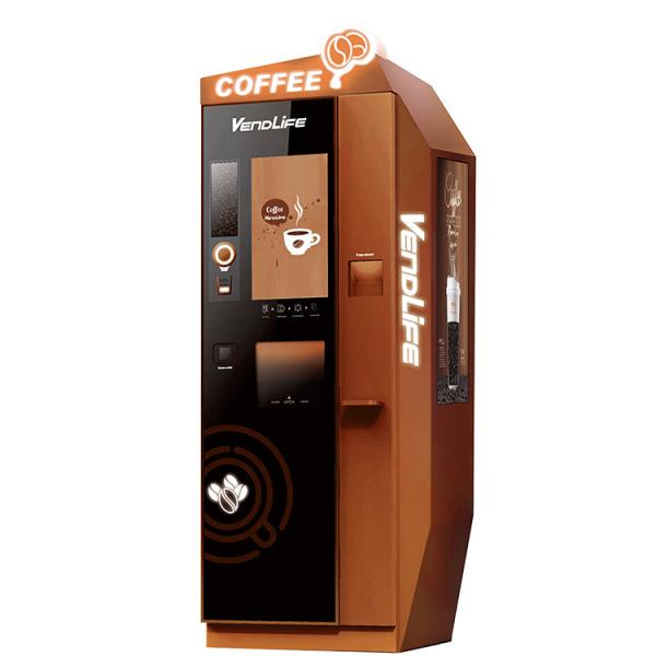 Buy cheap 2700W Coffee Machine Vending Machine 60Hz 3G 4G Network Connected from wholesalers