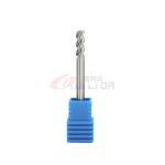 4mm 0.157" .125 Corner Radius End Mill 3 Flute Aluminum End Mill 45 Degree