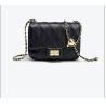 Buy cheap Mini Female Crossbody Bag 20cm Black Purse With Gold Chain from wholesalers