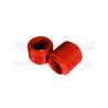 Buy cheap Red Color Silicone Bellows Fluid Equipment Shrink Range 104 Mm 160mm Length from wholesalers