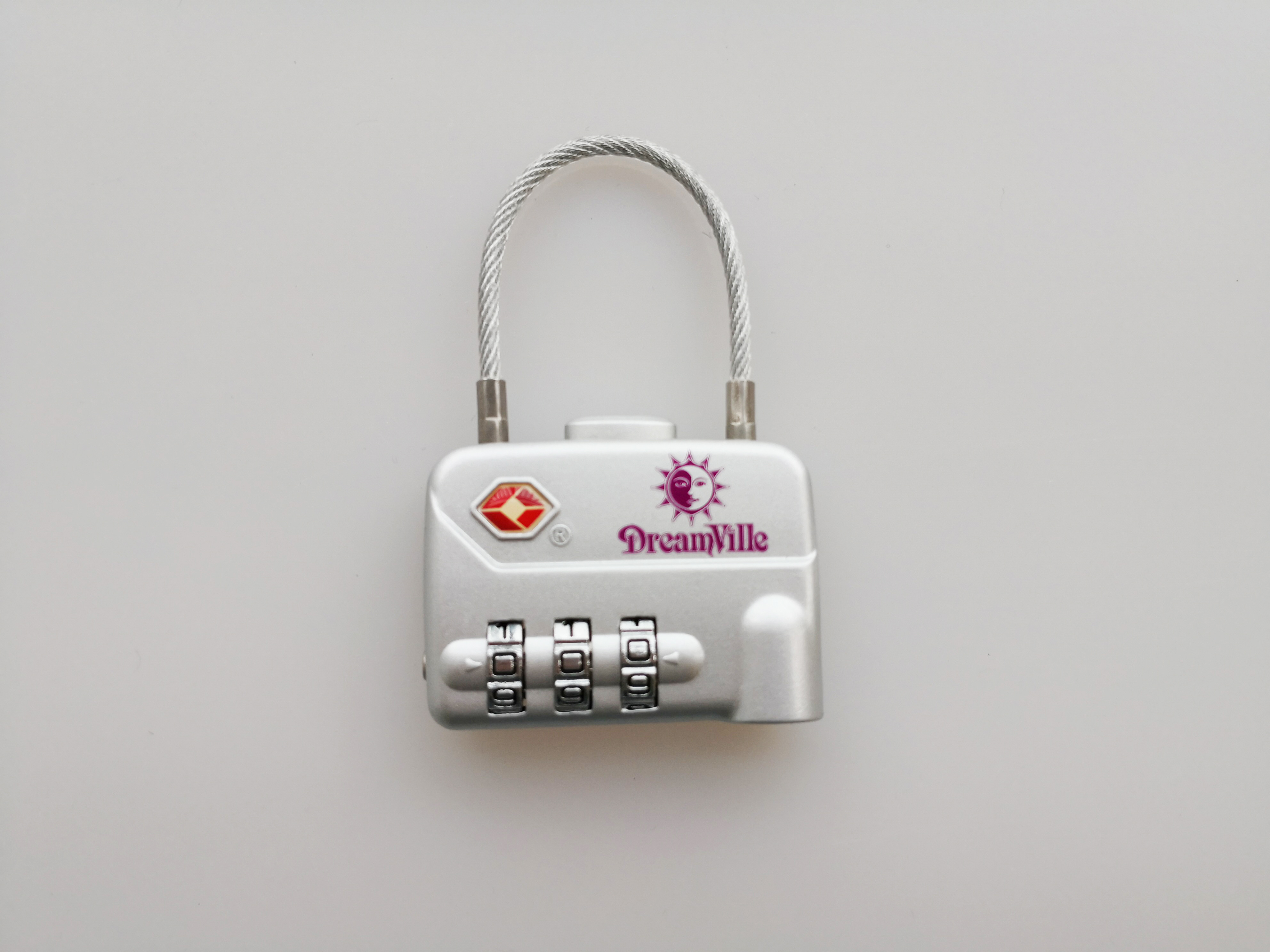 Customized TSA Approved Padlocks / TSA 309 4 Number Combination Padlock