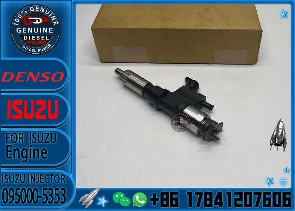 High Quality Diesel Fuel Injector 095000-5350 095000-5351 095000-5352 095000-5353 8-97601156-0 8-97601156-4 for Isuzu 6H