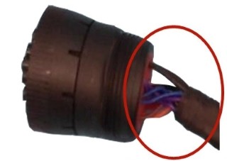 Black Type 1 J1939 Deutsch 9-Pin Female to Open End CAN Bus Cable