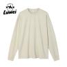 Buy cheap Long Sleeve Heavyweight Cotton Hoodie Grey Crew Neck Vintage Man Sweatshirts from wholesalers