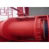Buy cheap 320KN Slow Speed Electric Marine Winch Carbon Steel With 65mm Wire from wholesalers