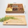 Buy cheap Square Removable Lidded Wooden Box For Dry Fruit Storage 41*31*24cm from wholesalers