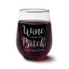 Buy cheap PET Tritan Stemless Reusable Plastic Wine Glasses Personalized Unbreakable from wholesalers