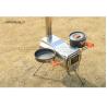 Buy cheap Wood Burning Tent Stove for Camping Stainless Steel and 3.5 Inch Chimney Pipe Included from wholesalers