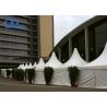 Buy cheap Outdoor White Roof Pagoda Marquee Tent With Decorating OEM ODM Pagoda Tent Cost from wholesalers