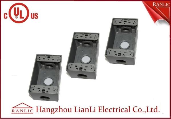 Buy cheap Powder Coated Waterproof Conduit Box 2-1/8" Aluminm Die Casting from wholesalers