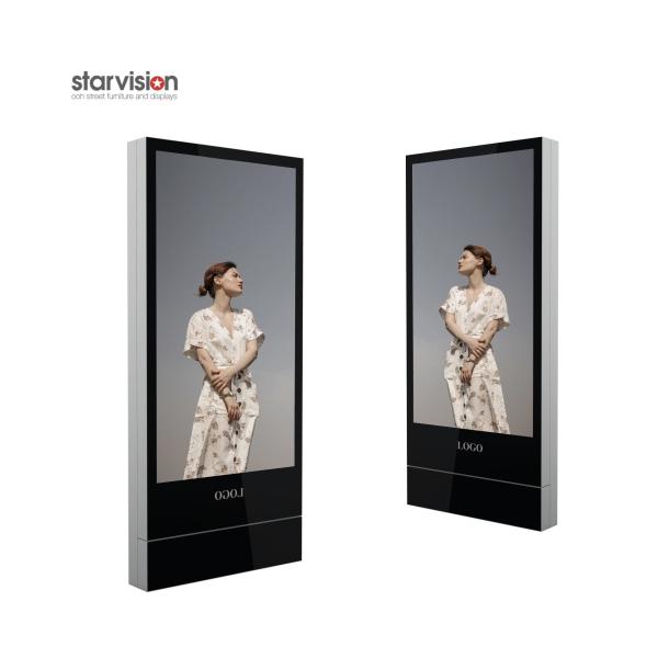 Buy cheap Aluminium 3mm Pixel Pitch LED Digital Totem Display For Mall Advertising from wholesalers