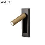 hotel led flexible arm bedside reading light/headboard wall light book/hotel
