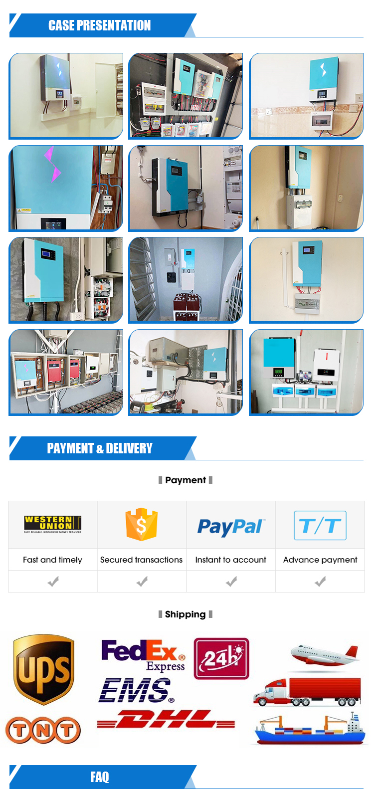 The Best Soonest Brand Hybrid Solar Inverter 2023 Working Without Battery 1600W Hybrid Inverter Solar System