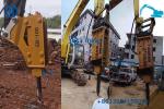 New Condition 165mm Excavator Rock Hammer / Rock Breaker Hammer Wear Resistance