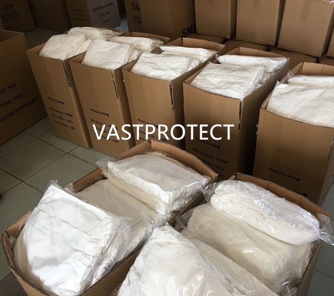 Wholesale Durable Type5&6 Industrial Microporous Hooded Protective Coverall