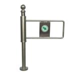 Buy cheap Hand Push Manual Swing Turnstile Gate Uni Directional 800mm Length from wholesalers