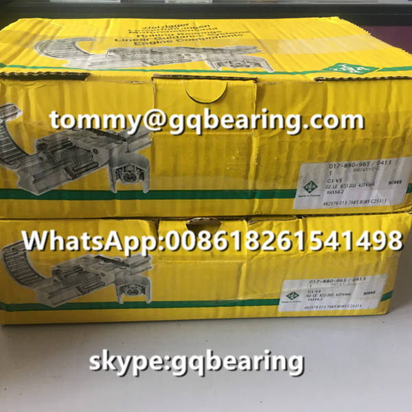 France Origin INA RWU35-E-L-V3-G2 Linear Slide Bearing Long Carriage