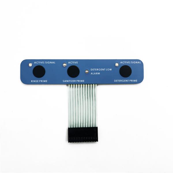 Buy cheap Stable Performance PET Membrane Switch For Customized Industrial Control Panels from wholesalers