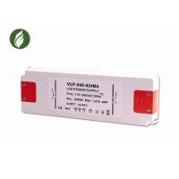 Buy cheap Indoor Lighting Ultra Thin LED Driver 40W 24V Anticorrosive Plastic product
