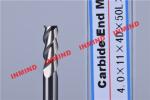 High Precision Aluminum End Mill With 2 Flute / 3 Flute Highly Polished