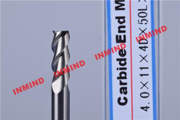 Buy cheap High Precision Aluminum End Mill With 2 Flute / 3 Flute Highly Polished from wholesalers