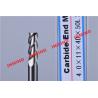 Buy cheap High Precision Aluminum End Mill With 2 Flute / 3 Flute Highly Polished from wholesalers